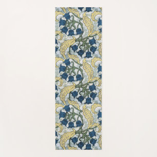 Art Nouveau Lily of the Valley Flower Verneuil  Yoga Mat