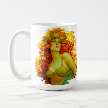 Art Nouveau Litha Coffee Mug by HolidayBug at Zazzle