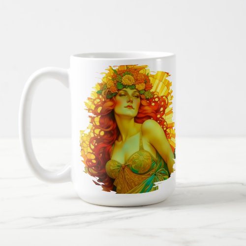 Art Nouveau Litha Coffee Mug