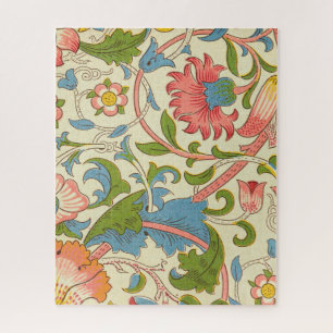 Art nouveau lodden pattern - William Morris Jigsaw Puzzle