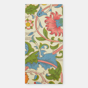 Art nouveau lodden pattern - William Morris Magnetic Notepad