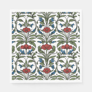 Art Nouveau Lotus Napkins