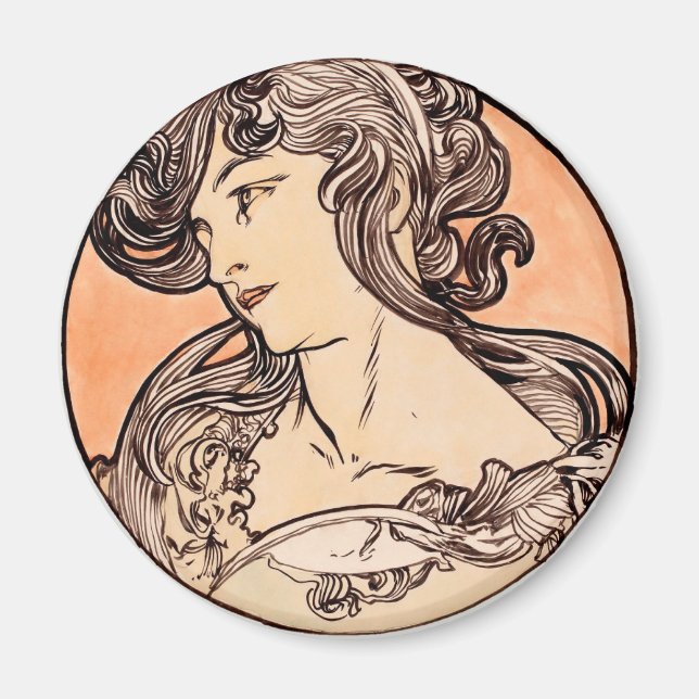 Art Nouveau Magnet (Front)
