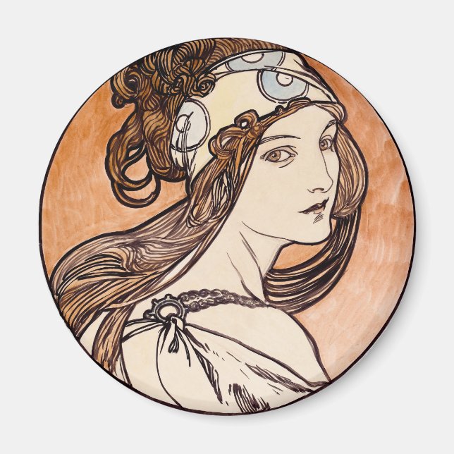 Art Nouveau Magnet (Front)