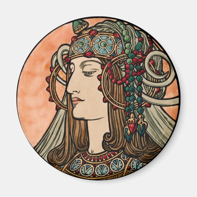 Art Nouveau Magnet (Front)