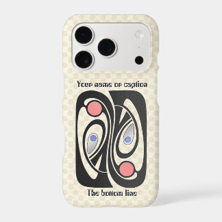 Art Nouveau Mid-Century MashUp (Personalized) iPhone 17 Pro Case