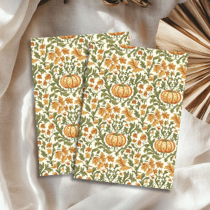 Art nouveau Morris fall autumnal pastel colors Tissue Paper