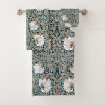 Art Nouveau Morris Pimpernel Floral Bath Towel Set