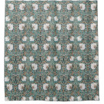 Art Nouveau Morris Pimpernel Floral Shower Curtain