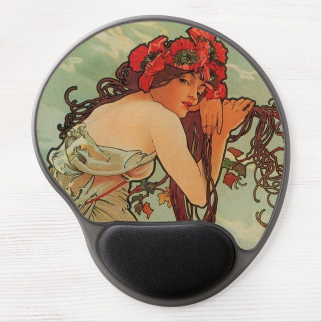 Art Nouveau Mouse Pad (Front)