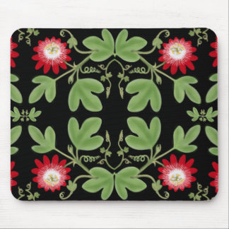 Art Nouveau Passiflora Mousepad