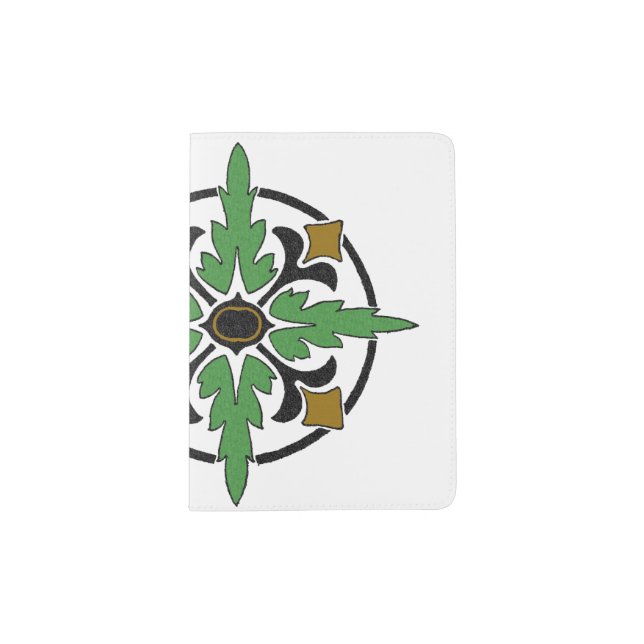 Art nouveau passport holder (Front)