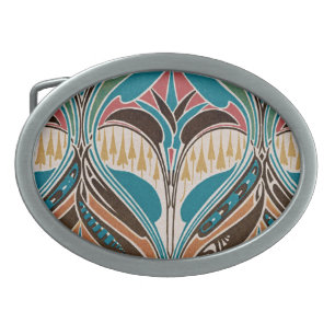 Art Nouveau Pattern #10 at Emporio Moffa Belt Buckle