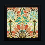 Art Nouveau pattern #11 Gift Box<br><div class="desc">Classic Art Nouveau pattern with flowers</div>
