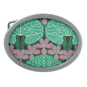 Art Nouveau Pattern #12 at Emporio Moffa Belt Buckle