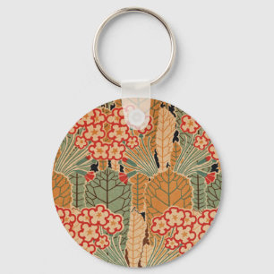 Art Nouveau Pattern #1 at Emporio Moffa Keychain