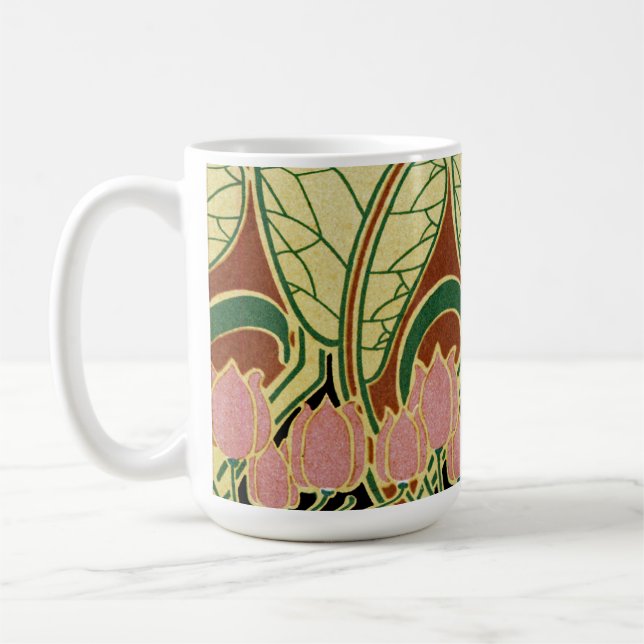 Art Nouveau pattern #1 Coffee Mug (Left)