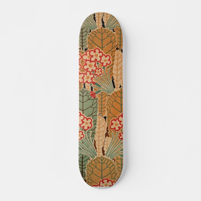Art Nouveau Pattern #1 Skateboard Deck (Front)