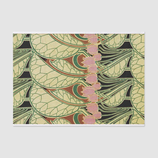 Art Nouveau pattern #1 Tissue Paper (Front)