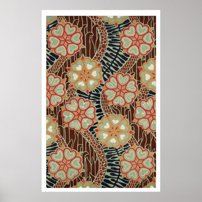 Art Nouveau Pattern #2 at Emporio Moffa Poster (Front)