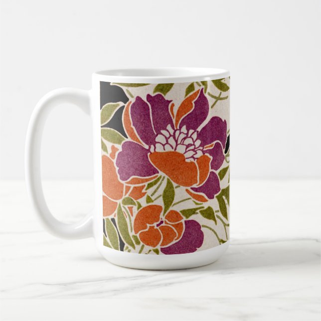 Art Nouveau pattern #3 Coffee Mug (Left)
