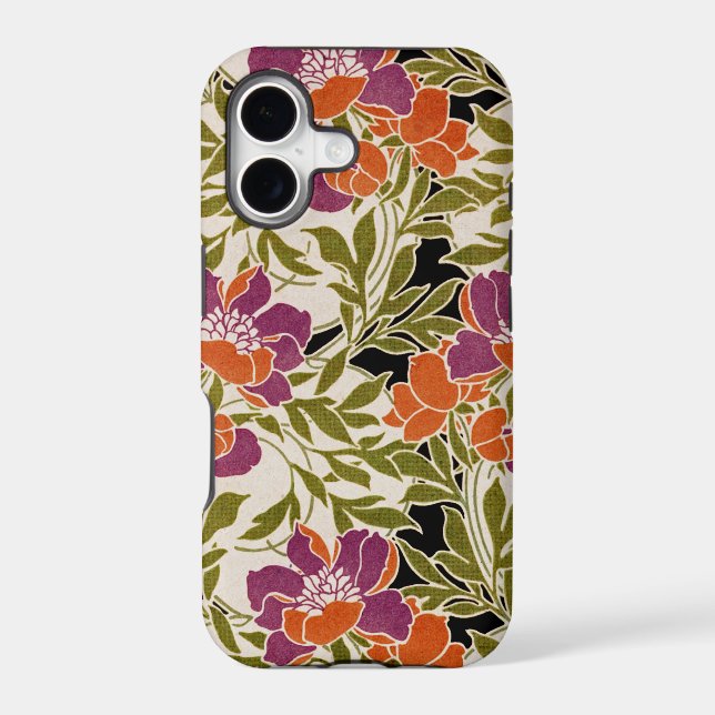 Art Nouveau pattern #3 Iphone Case (Back)
