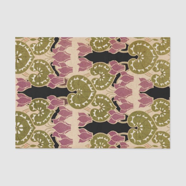 Art Nouveau pattern #4 Tissue Paper (Front)