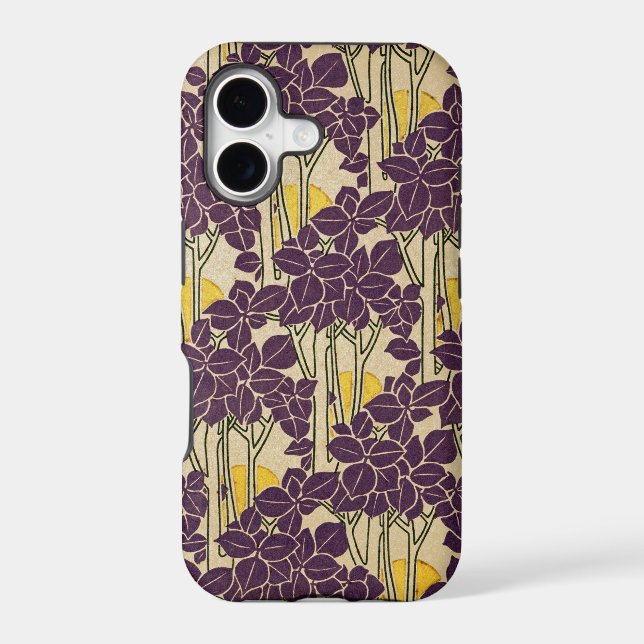 Art Nouveau pattern #5 Iphone Case (Back)