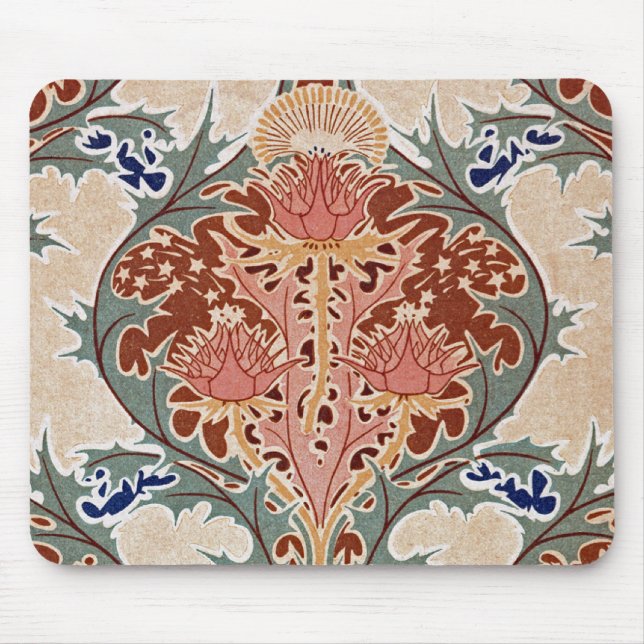 Art Nouveau Pattern #6 at Emporio Moffa Mouse Pad (Front)