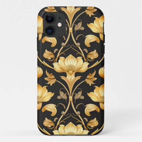 Art Nouveau Pattern iPhone 11 Case