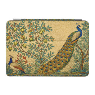 Art Nouveau Peacock Botanical Illustration  iPad Mini Cover