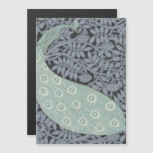 Art Nouveau Peacock Classic Vintage Bird (Front/Back)