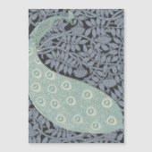 Art Nouveau Peacock Classic Vintage Bird (Front)