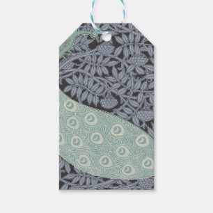 Art Nouveau Peacock Classic Vintage Bird Gift Tags