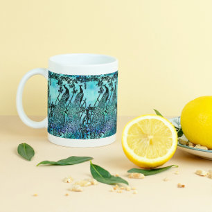 Art Nouveau Peacock Coffee Mug