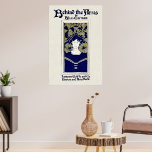 Art Nouveau Poetry – 1890s Elegance Poster