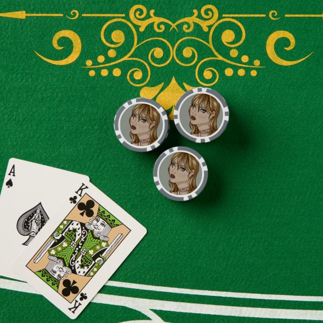 Art Nouveau Poker Chips (Poker Table (Stack))