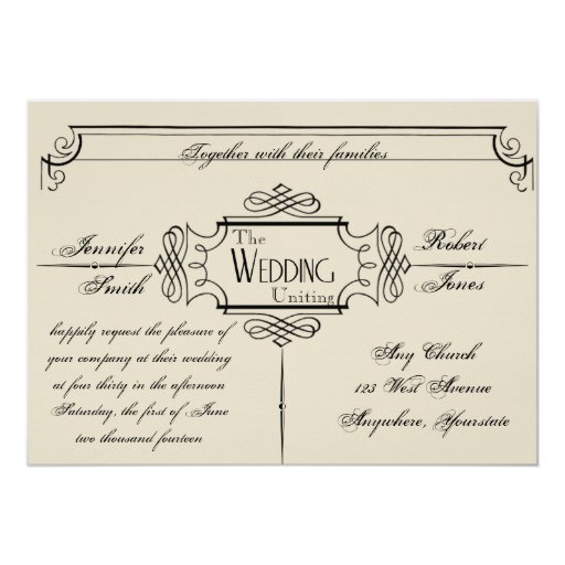 Posh Wedding Invitations 3