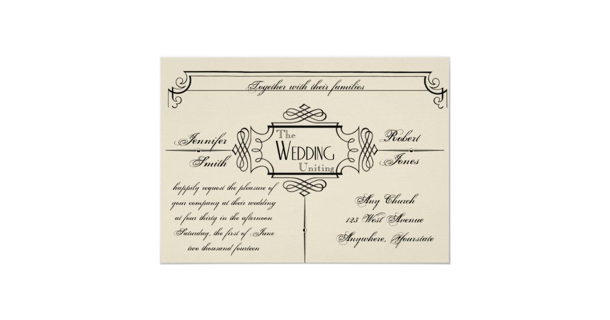 Posh Wedding Invitations 6