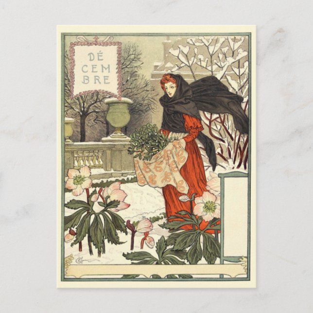 Art Nouveau Postcard (Front)