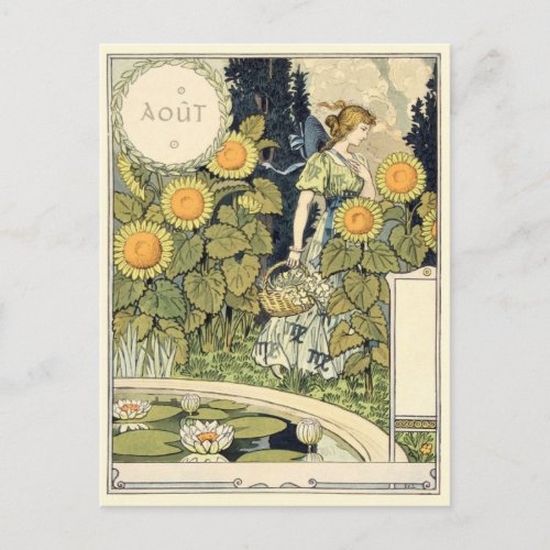 Art Nouveau Postcard