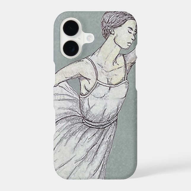Art Nouveau Poster iPhone Case (Back)