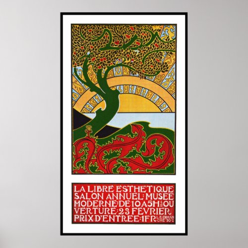 Art Nouveau Poster  La Libre Esthetique Poster