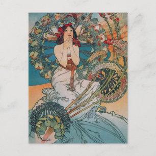 Art Nouveau Poster Postcard