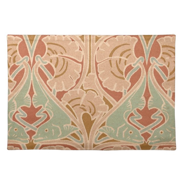 Art Nouveau Print Placemat (Front)