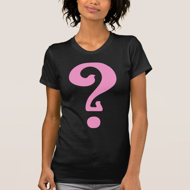 Art Nouveau Question Mark T-Shirt (Front)