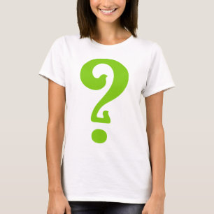 Art Nouveau Question Mark T-Shirt