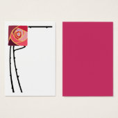 Art nouveau rose (Front & Back)