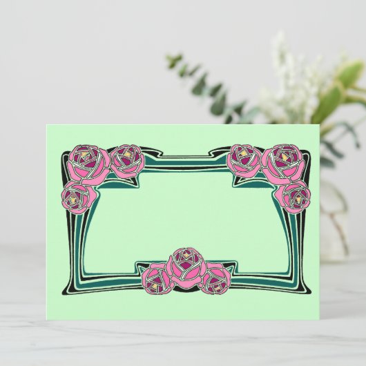 Art nouveau roses (Standing Front)