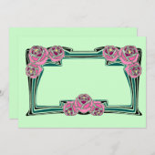 Art nouveau roses (Front/Back)